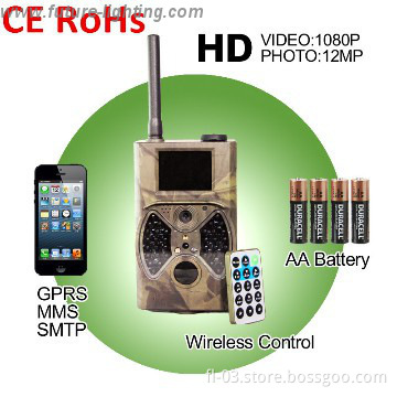 Latest Waterproof 2.0\" LCD GSM SMS GPRS 12mp trail hunting camera